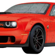 RAVENSBURGER Puzzle 3D Auto Dodge Challenger R/T Scat Pack Red 108 dílků