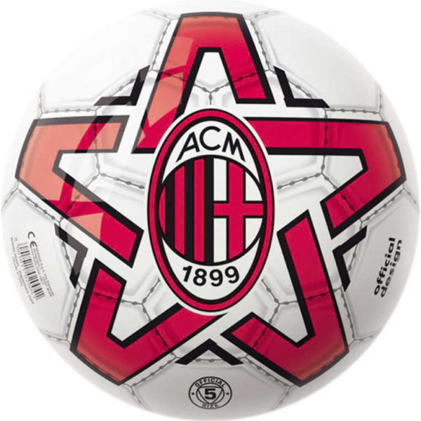 BROTHER Míč fotbalový A.C.Milan 23cm certifikovaný červenobílý