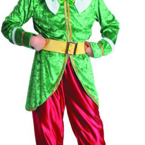 KARNEVAL Šaty Skřítek vel.M pro kluky (120-130cm) 5-9 let *KOSTÝM*
