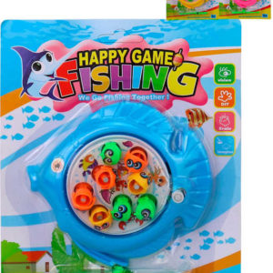 Hra Chytání rybiček dětský rybolov na natažení set s udicí 3 barvy