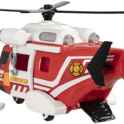 Teamsterz helikoptéra Hasiči záchranářská s nosítky na baterie Světlo Zvuk