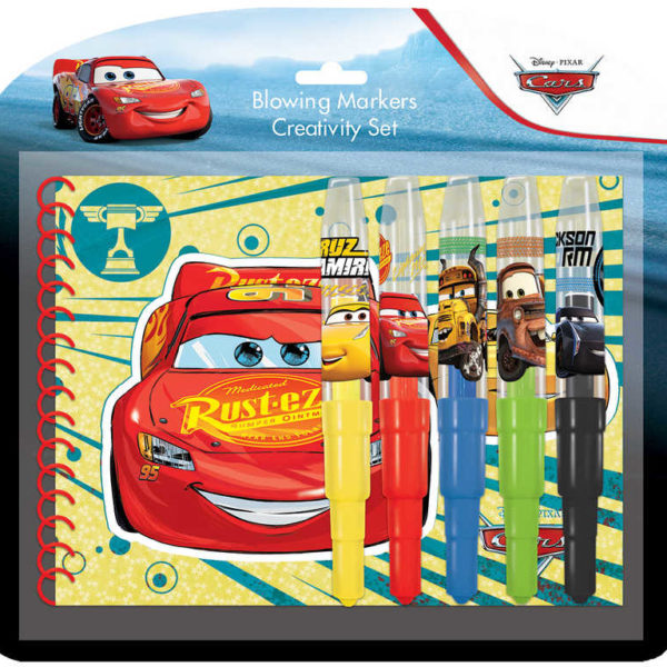 JIRI MODELS Set s foukacími fixy a notesem Auta (Cars)