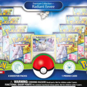 ADC Hra Pokémon TCG: GO Radiant Eevee Premium Collection 8x booster s doplňky