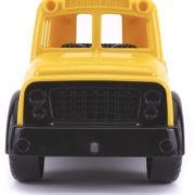 Auto baby žlutý tahací autobus 27cm plast