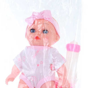 Panenka miminko čůrací růžové set s nočníkem a plínou v sáčku