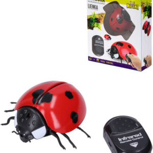 MAC TOYS RC Beruška 11cm na vysílačku lezoucí hmyz na baterie plast