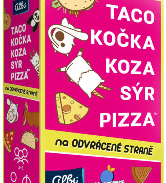 ALBI HRA Taco, kočka, koza, sýr, pizza na odvrácené straně *SPOLEČENSKÉ HRY*