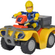 SIMBA Požárník Sam Mercury set čtyřkolka s figurkou a doplňky plast