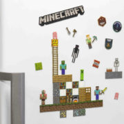 Magnetky dětské Minecraft sada 80ks dekorace