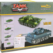 RC Tank 21cm na vysílačku 1:32 na baterie Světlo Zvuk 2 barvy