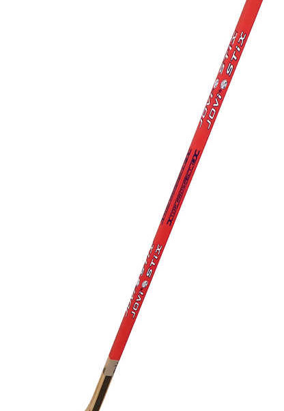 ACRA Hokejka Jovi Stix 125cm s laminovanou čepelí Pravá červená