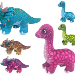 PLYŠ Dinosaurus baby 14-23cm 2 druhy 3 barvy *PLYŠOVÉ HRAČKY*