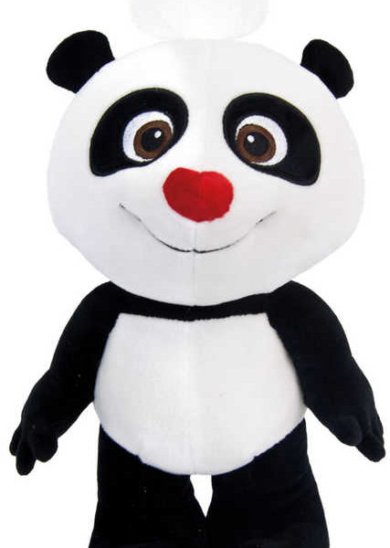 BINO PLYŠ Panda veselá 15cm *PLYŠOVÉ HRAČKY*