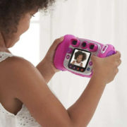 VTECH Kidizoom Duo dětský fotoaparát růžový s efekty na baterie Světlo Zvuk