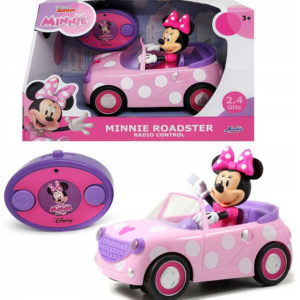 JADA RC Auto Roadster s myškou Minnie Mouse na vysílačku 2,4GHz na baterie