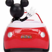 JADA RC Auto Roadster s myšákem Mickey Mouse na vysílačku 2,4GHz na baterie