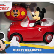 JADA RC Auto Roadster s myšákem Mickey Mouse na vysílačku 2,4GHz na baterie