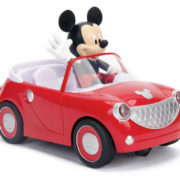 JADA RC Auto Roadster s myšákem Mickey Mouse na vysílačku 2,4GHz na baterie