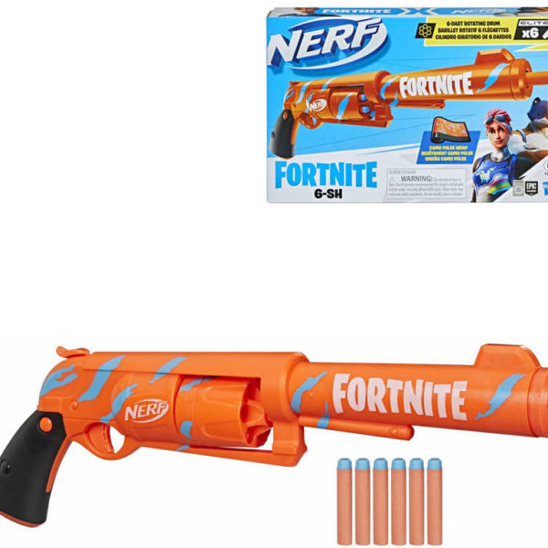 HASBRO NERF Fortnite 6-sh set blaster + 6 šipek