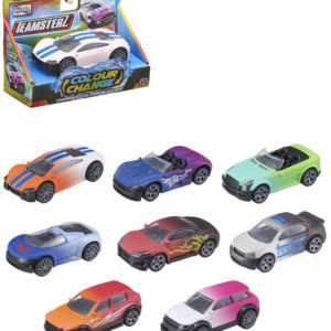 Teamsterz auto kovové 10cm mění barvu ve vodě 8 druhů