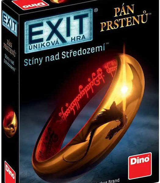 DINO Hra úniková exit Pán prstenů *SPOLEČENSKÉ HRY*