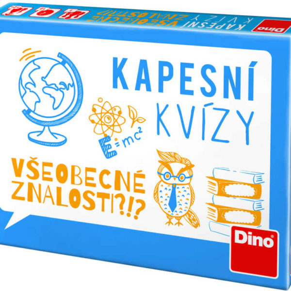 DINO Kapesní kvízy Všeobecné znalosti 150 otázek