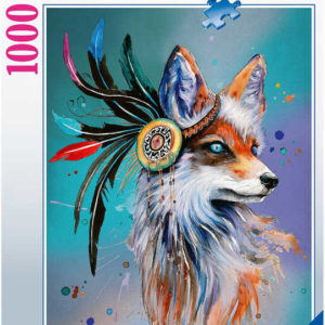 RAVENSBURGER PUZZLE Boho liška 1000 dílků 50x70cm skládačka