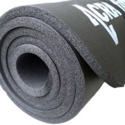 ACRA Podložka fitness na cvičení NBR Yoga Mat 183x61cm černá