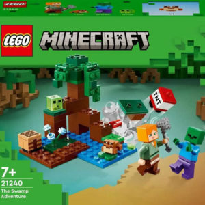 LEGO MINECRAFT Dobrodružství v bažině 21240 STAVEBNICE