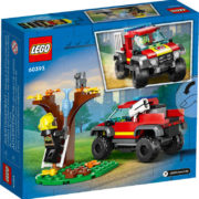 LEGO CITY Auto hasičský tereňák 4x4 60393 STAVEBNICE
