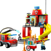 LEGO CITY Hasičská stanice a auto hasičů 60375 STAVEBNICE