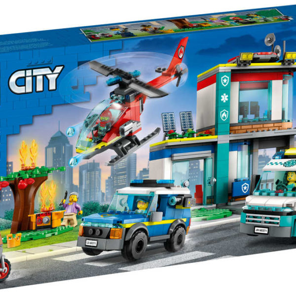 LEGO CITY Zásahová centrála 60371 STAVEBNICE