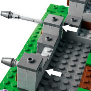 LEGO MINECRAFT Rytířská základna 21244 STAVEBNICE