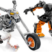 LEGO MARVEL Robotický oblek a motorka Ghost Ridera 76245 STAVEBNICE