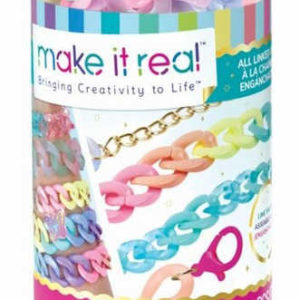 MAKE IT REAL Výroba náramků holčičí kreativní set v tubě