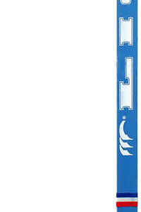 BOHEMIA Hokejka Lion mini 30cm plastová hokejová hůl Modrá H30M