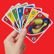 MATTEL Hra Uno karty junior Zvířátka *SPOLEČENSKÉ HRY*