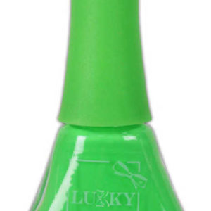 LUKKY Lak na nehty Lollipopz dětský Zelený slupovací 5,5ml na kartě