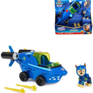 SPIN MASTER Tlapková Patrola Aqua Pups set záchranářské vozidlo + figurka Chase