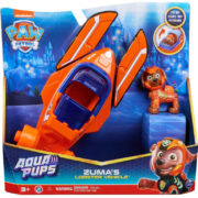 SPIN MASTER Tlapková Patrola Aqua Pups set záchranářské vozidlo + figurka Zuma