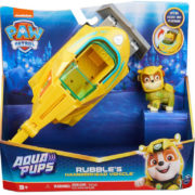 SPIN MASTER Tlapková Patrola Aqua Pups set záchranářské vozidlo + figurka Rubble