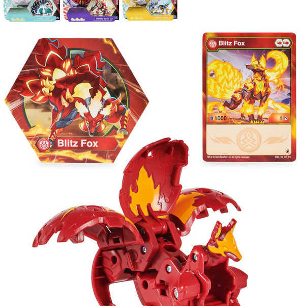 SPIN MASTER Bakugan Deka bojovník Legends S5 set s doplňky 4 druhy