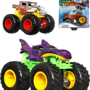 MATTEL HOT WHEELS Monster Trucks Color Shifters auto se změnou vzhledu