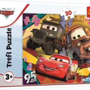 TREFL PUZZLE Rychlá auta Cars 3 (Auta) 27x20cm 30 dílků skládačka