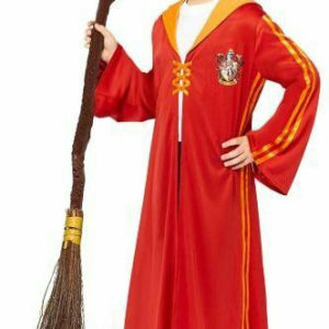KARNEVAL Šaty Harry Potter chytač Nebelvír vel. M (116-128cm) 6-8 let *KOSTÝM*
