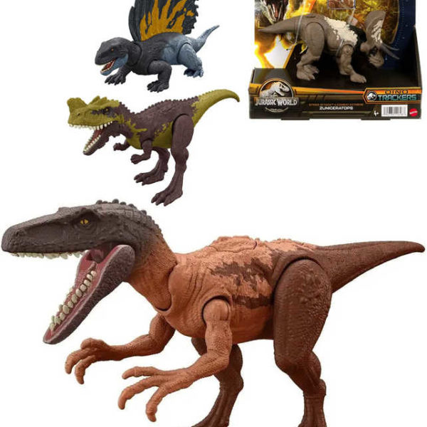 MATTEL JURASSIC WORLD Dinosaurus útočí akční figurka s funkcí různé druhy