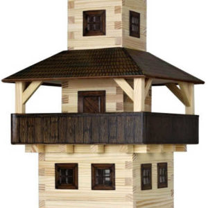 WALACHIA Věž W28 Hobby Kit DŘEVĚNÁ STAVEBNICE