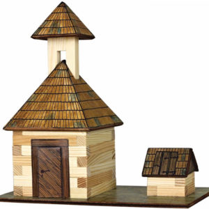 WALACIA Zvonice a studna W09 Hobby Kit DŘEVĚNÁ STAVEBNICE