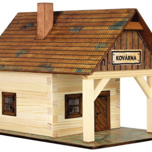 WALACHIA Kovárna W08 Hobby Kit DŘEVĚNÁ STAVEBNICE