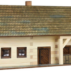WALACHIA Usedlost W03 Hobby Kit DŘEVĚNÁ STAVEBNICE
